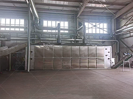 河北多層蒸汽網帶烘干機項目泰達造